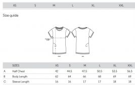 size tshirt fille